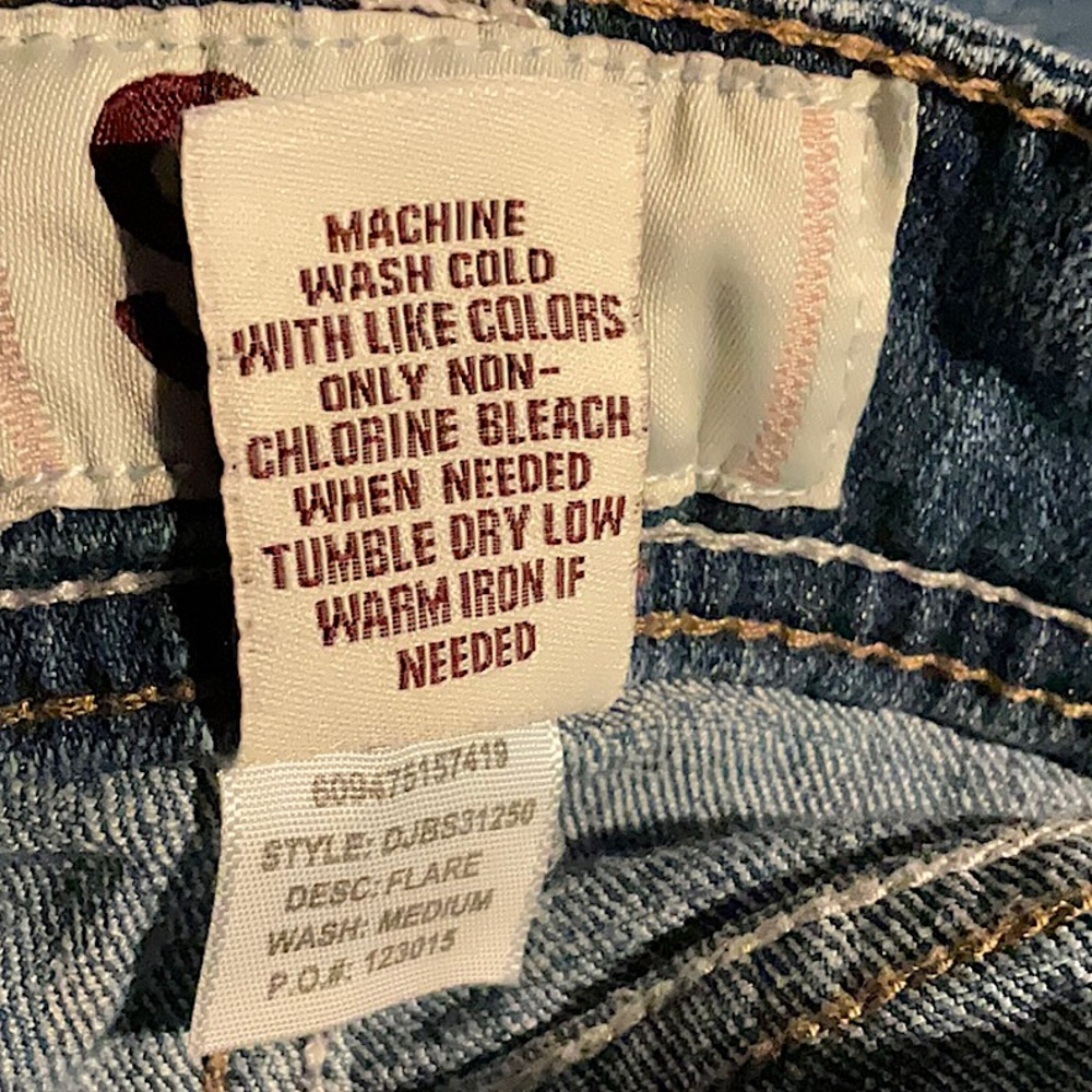 SONOMA Light Blue Jeans Size 17 (Junior’s). - Picture 8 of 8
